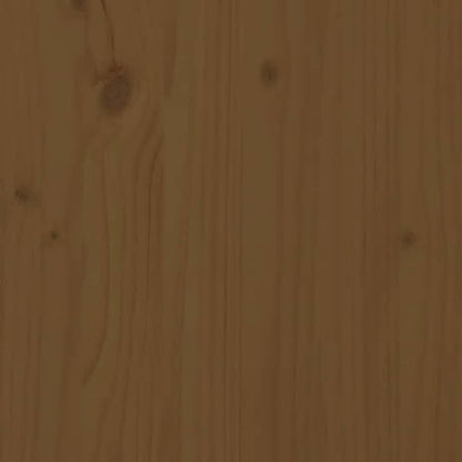 Nachttische 2 Stk. Honigbraun 60x34x51 cm Massivholz Kiefer