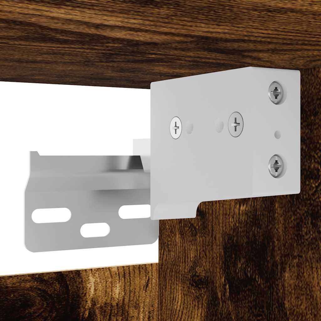 TV-Wandschrank Räuchereiche 30,5x30x30 cm