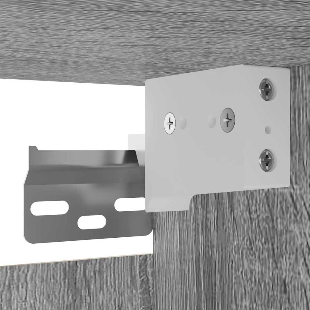 TV-Wandschrank Grau Sonoma 30,5x30x30 cm