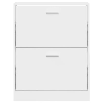 Schuhschrank Weiß 59 x 17 x 81 cm Holzwerkstoff