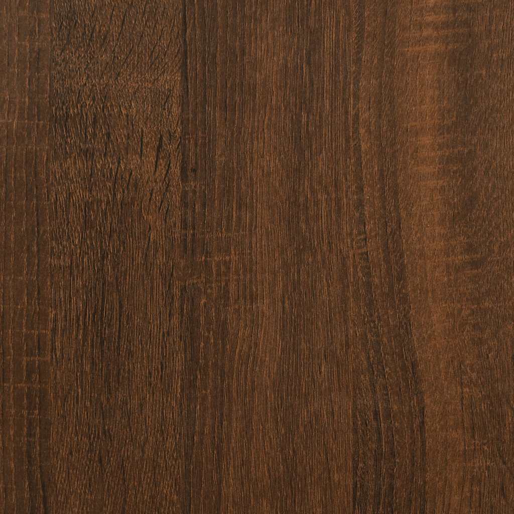 Schreibtisch Braun Eichen-Optik 140x50x77 cm Holzwerkstoff