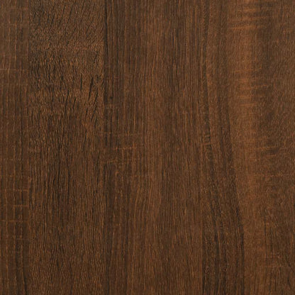 Schreibtisch Braun Eichen-Optik 140x50x77 cm Holzwerkstoff