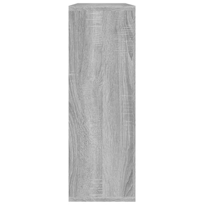 Wandregal Grau Sonoma 104x20x58,5 cm Holzwerkstoff