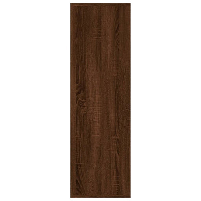 Bücherschrank Braun Eichen-Optik 98x29x97,5 cm