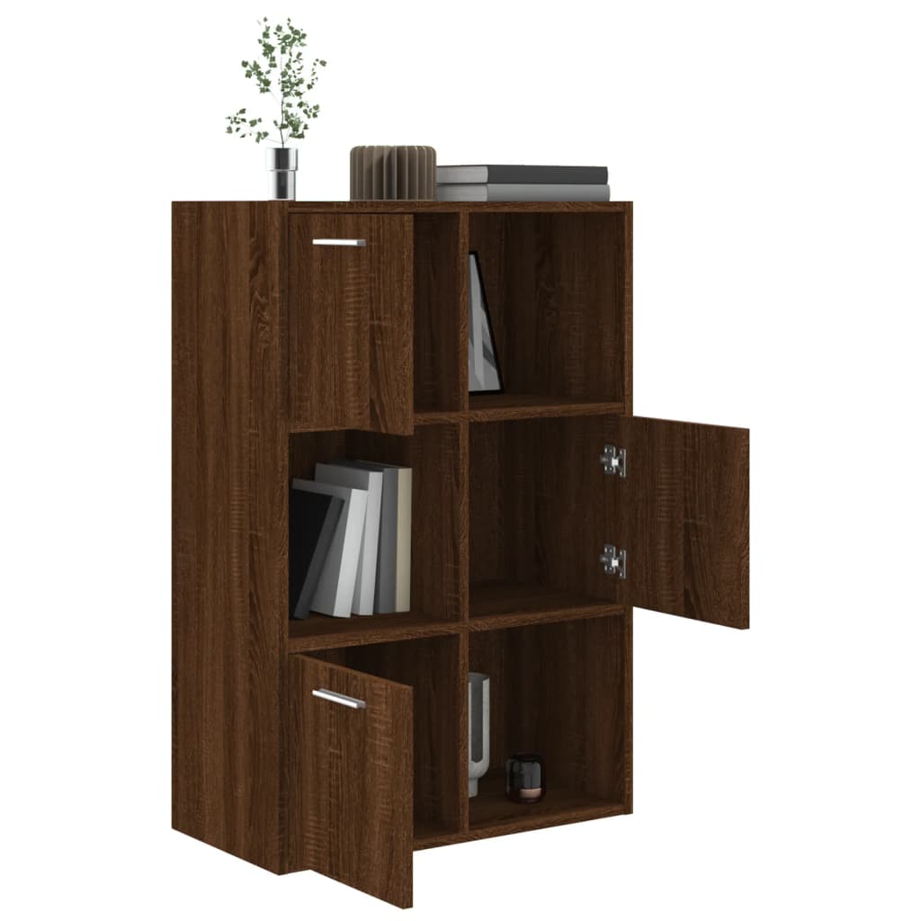 Lagerschrank Braun Eichen-Optik 60x29,5x90 cm