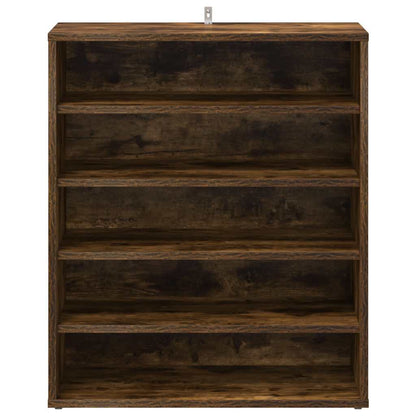 Schuhschrank Räuchereiche 60x35x70 cm Holzwerkstoff