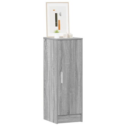 Schuhregal Grau Sonoma 32x35x92 cm Holzwerkstoff