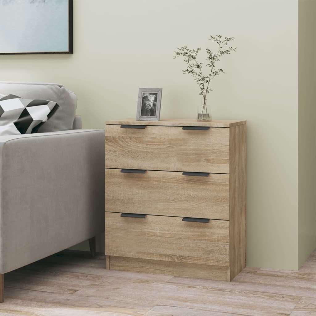 Sideboard Sonoma-Eiche 60x30x70 cm Holzwerkstoff