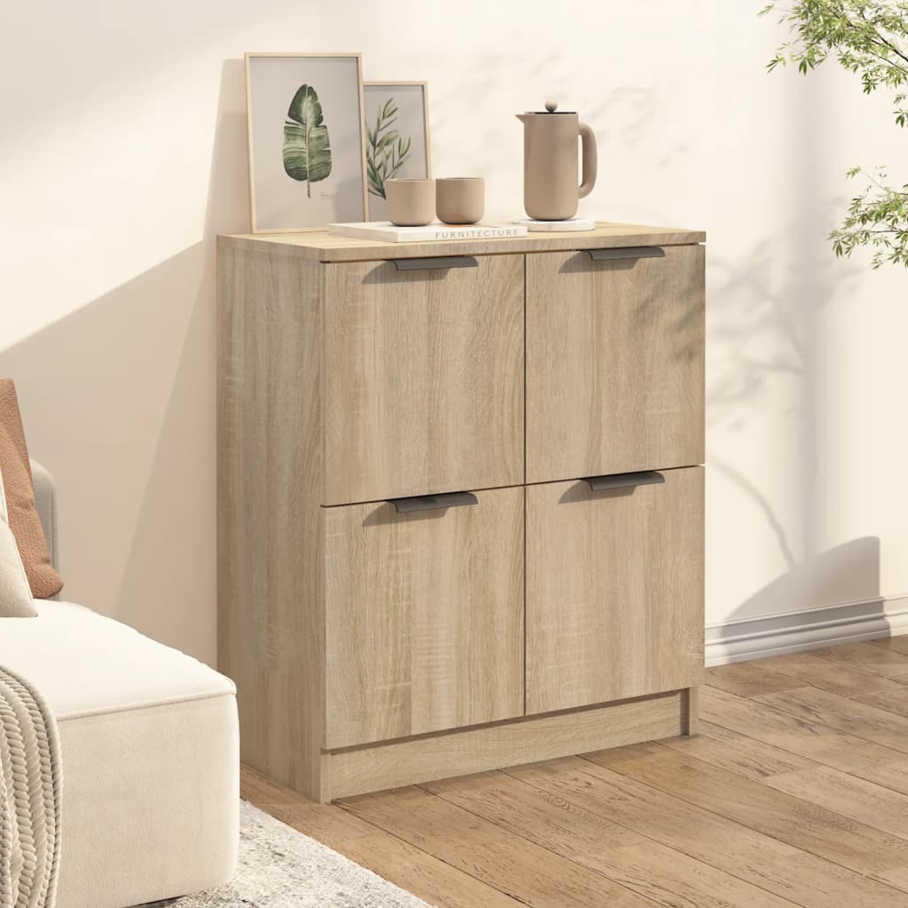 Sideboard Sonoma-Eiche 60x30x70 cm Holzwerkstoff