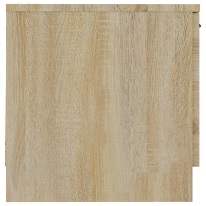 Nachttische 2 Stk. Sonoma-Eiche 40x39x40 cm