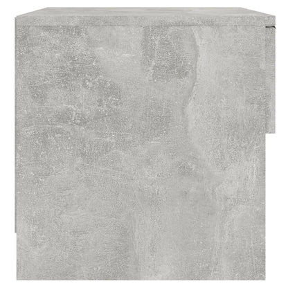 Nachttische 2 Stk. Betongrau Holzwerkstoff