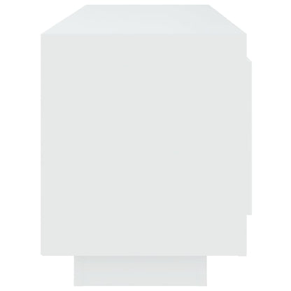 TV-Schrank Weiß 102x35x45 cm Holzwerkstoff