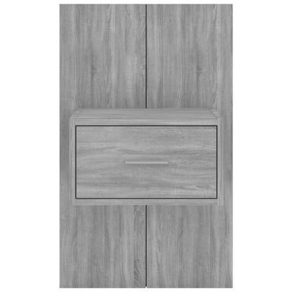 Wand-Nachttisch Grau Sonoma