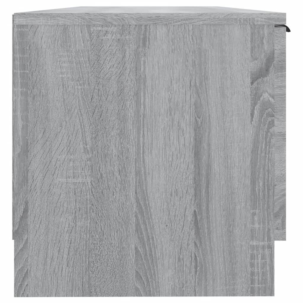TV-Schrank Grau Sonoma 102x35x36,5 cm Holzwerkstoff