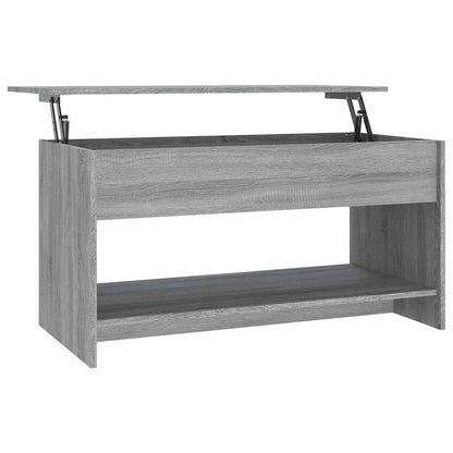 Couchtisch Grau Sonoma 102x50x52,5 cm Holzwerkstoff