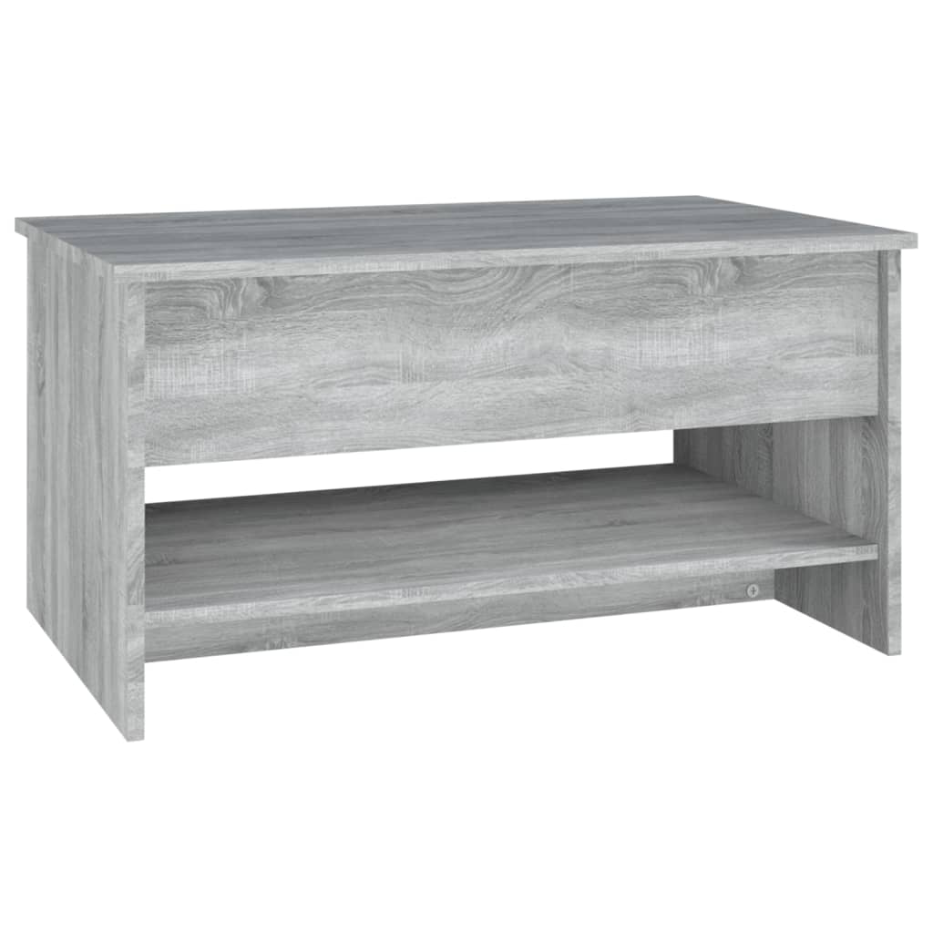 Couchtisch Grau Sonoma 80x50x40 cm Holzwerkstoff