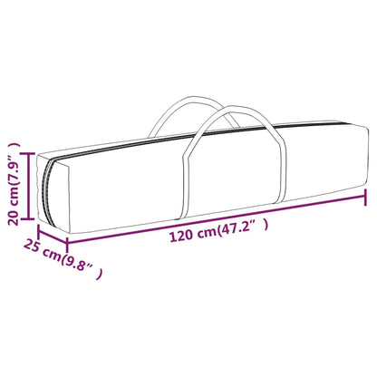 Partyzelt Faltbar Creme 3x3 m