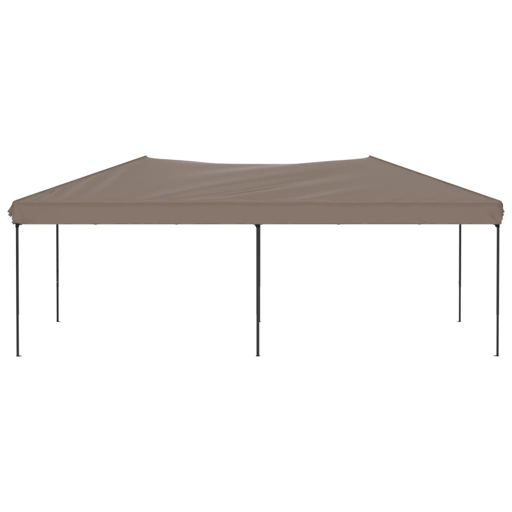 Partyzelt Faltbar Taupe 3x6 m