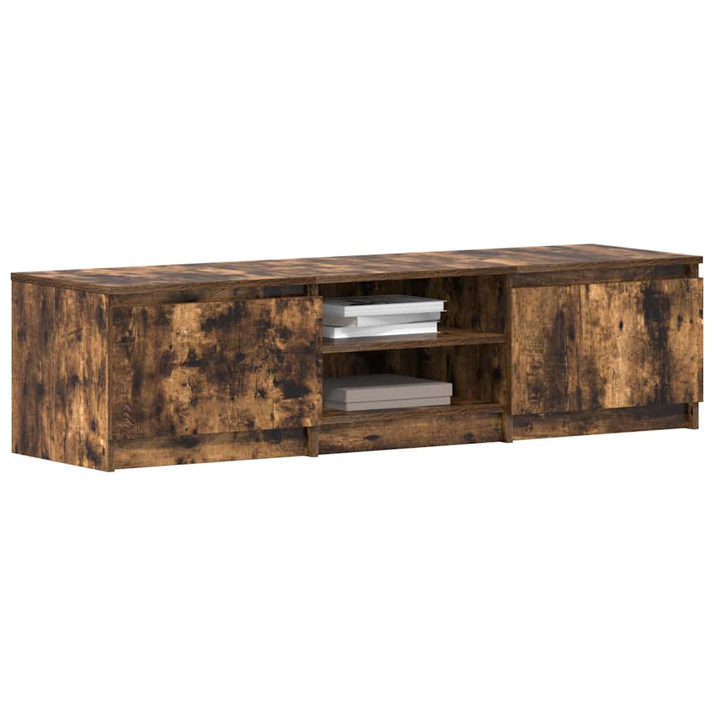 TV-Schrank Räuchereiche 140x40x35,5 cm Holzwerkstoff