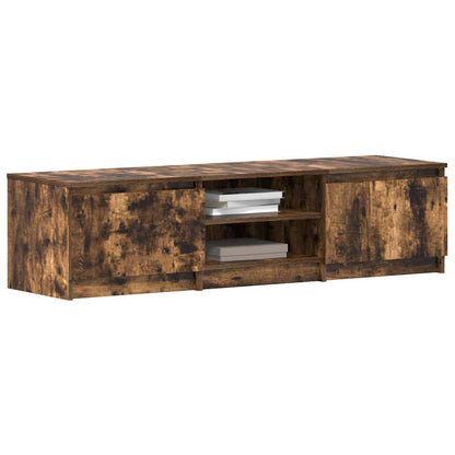 TV-Schrank Räuchereiche 140x40x35,5 cm Holzwerkstoff