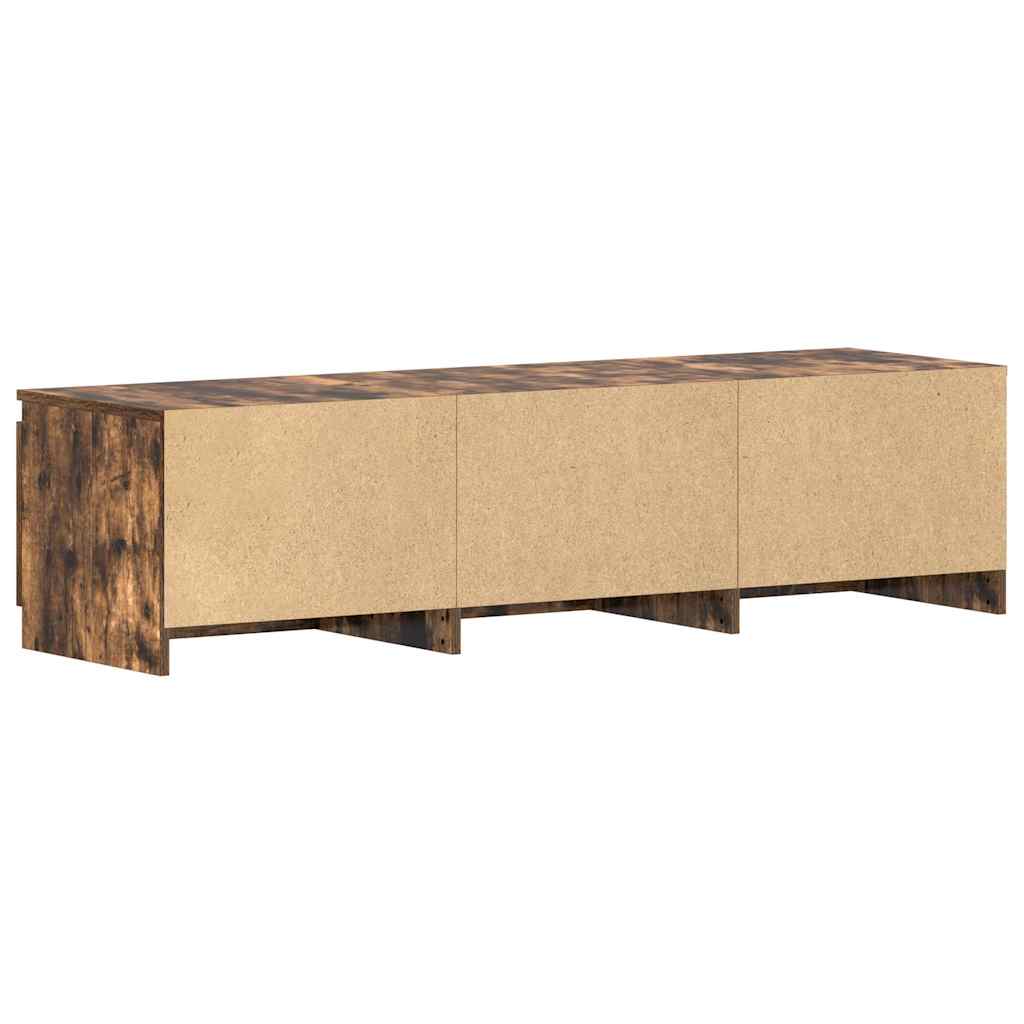 TV-Schrank Räuchereiche 140x40x35,5 cm Holzwerkstoff