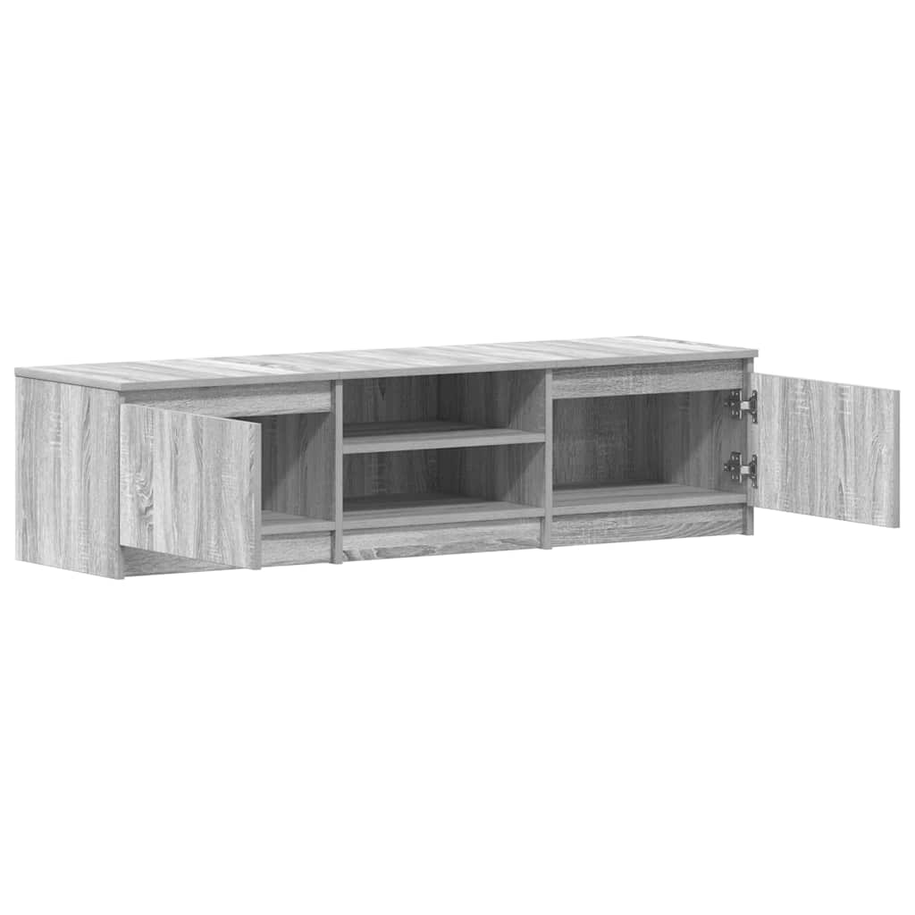 TV-Schrank Grau Sonoma 140x40x35,5 cm Holzwerkstoff