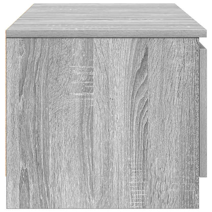 TV-Schrank Grau Sonoma 140x40x35,5 cm Holzwerkstoff