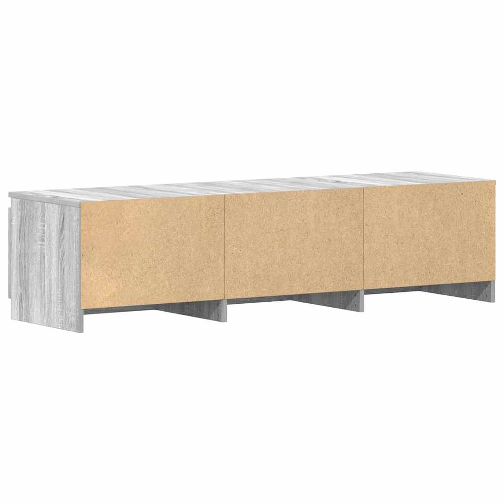 TV-Schrank Grau Sonoma 140x40x35,5 cm Holzwerkstoff