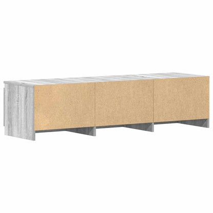 TV-Schrank Grau Sonoma 140x40x35,5 cm Holzwerkstoff