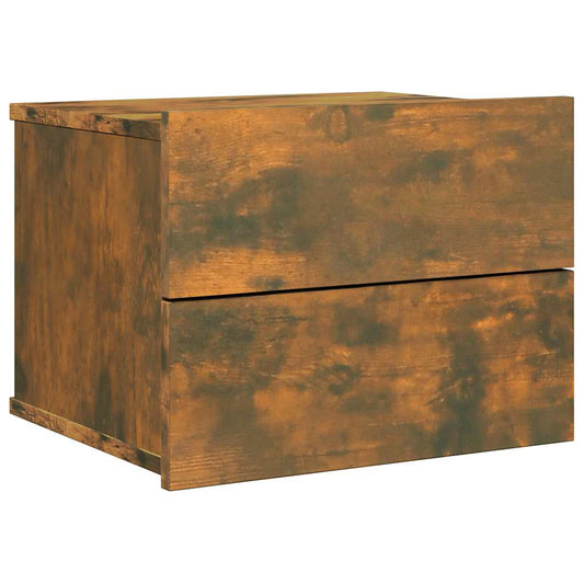 Nachttisch Räuchereiche 40x30x30 cm Holzwerkstoff