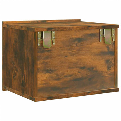 Nachttisch Räuchereiche 40x30x30 cm Holzwerkstoff