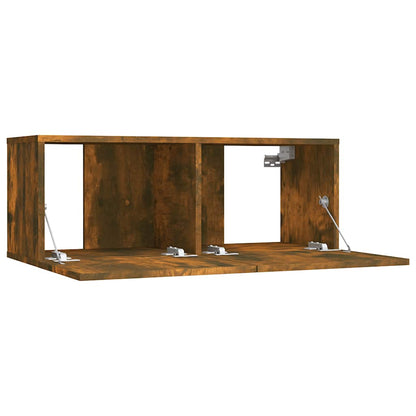 TV-Schrank Räuchereiche 80x30x30 cm Holzwerkstoff