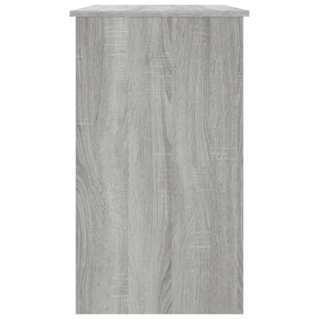 Schreibtisch Grau Sonoma 90x45x76 cm Holzwerkstoff