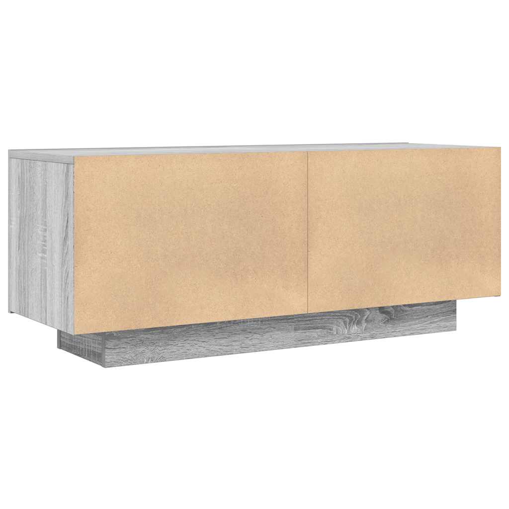 TV-Schrank Grau Sonoma 100x35x40 cm Holzwerkstoff