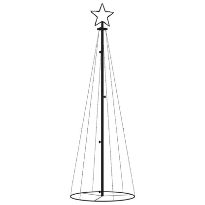 LED-Weihnachtsbaum Kegelform Blau 108 LEDs 70x180 cm