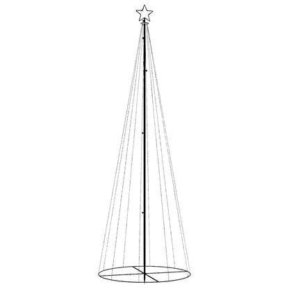 LED-Weihnachtsbaum Kegelform Blau 310 LEDs 100x300 cm