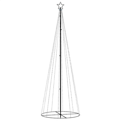 LED-Weihnachtsbaum Kegelform Mehrfarbig 310 LEDs 100x300 cm
