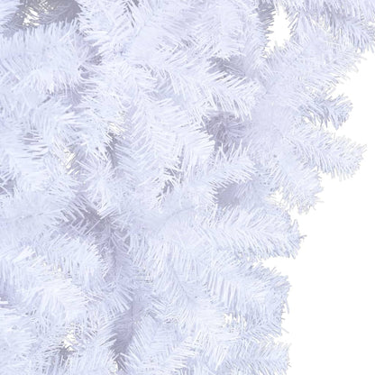 Künstlicher Weihnachtsbaum mit Ständer Umgekehrt Weiß 240 cm