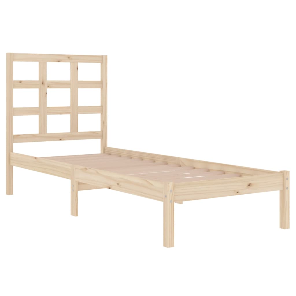 Massivholzbett 75x190 cm
