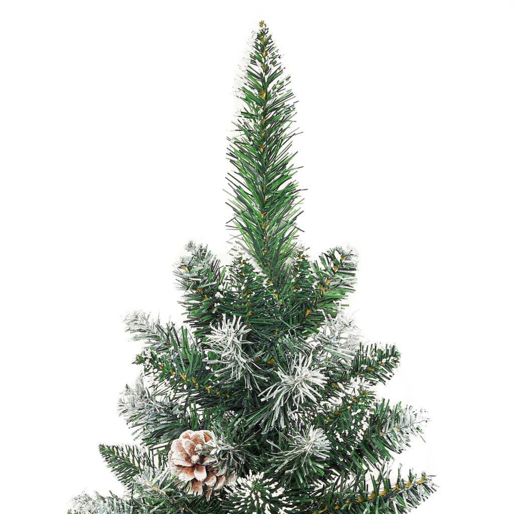 Künstlicher Weihnachtsbaum mit Ständer Schlank 120 cm PVC