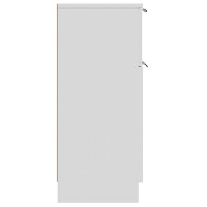 Sideboards 2 Stk. Weiß 30x30x70 cm Holzwerkstoff