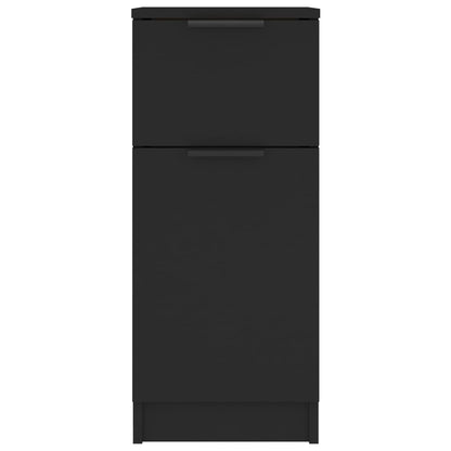 Sideboards 2 Stk. Schwarz 30x30x70 cm Holzwerkstoff