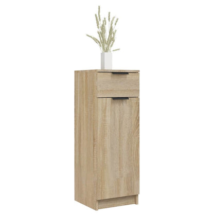 Badschrank Sonoma-Eiche 32x33,5x90 cm Holzwerkstoff