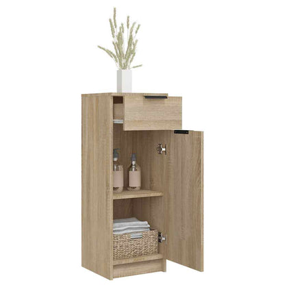 Badschrank Sonoma-Eiche 32x33,5x90 cm Holzwerkstoff