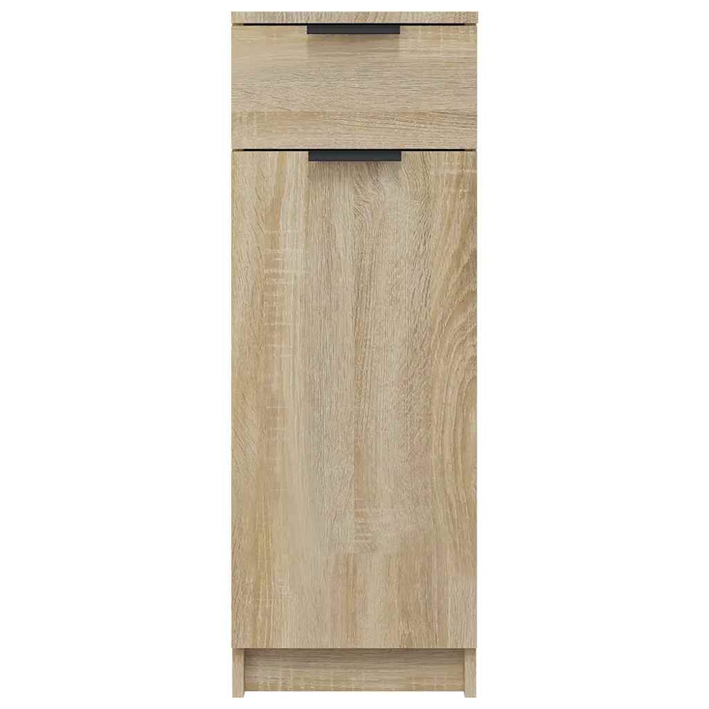 Badschrank Sonoma-Eiche 32x33,5x90 cm Holzwerkstoff