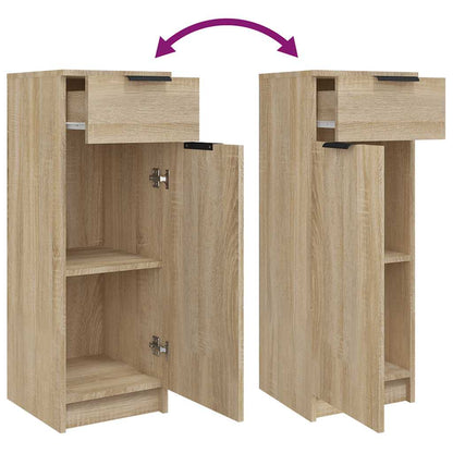 Badschrank Sonoma-Eiche 32x33,5x90 cm Holzwerkstoff