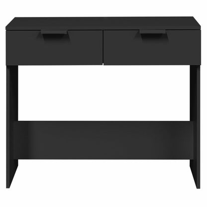 Konsolentisch Schwarz 90x36x75 cm Holzwerkstoff