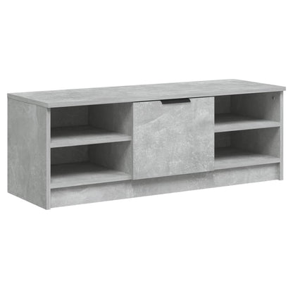TV-Schrank Betongrau 102x35,5x36,5 cm Holzwerkstoff