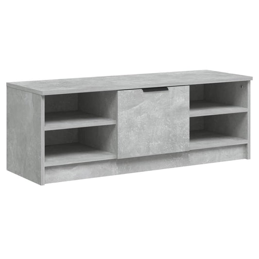 TV-Schrank Betongrau 102x35,5x36,5 cm Holzwerkstoff