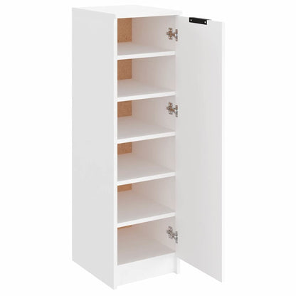 Schuhschrank Weiß 30x35x100 cm Holzwerkstoff